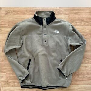 The North Face Men's Olive Fleece Jacket